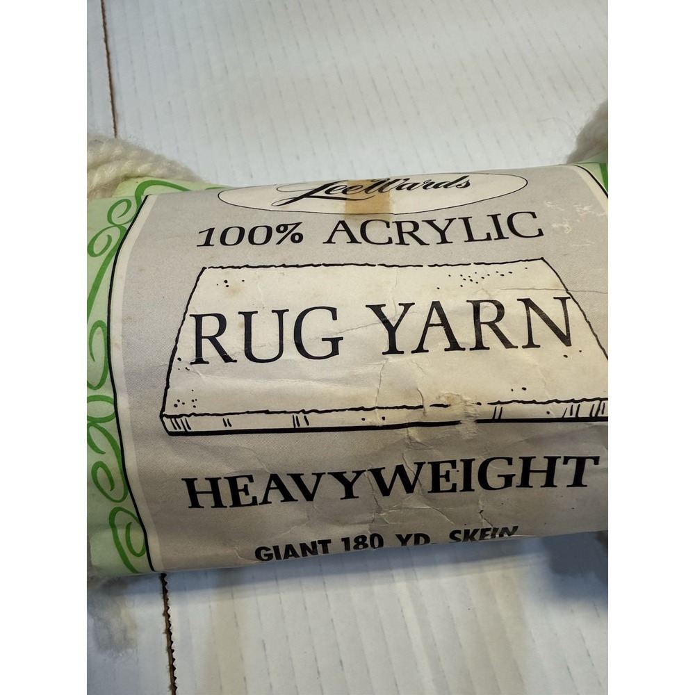 Vintage Reynolds Sayelle Sears Acrylic Rug Yarn Lot Orlon Heavyweight Made USA - Picture 7 of 16